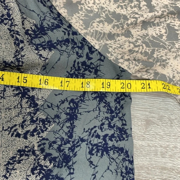 Daniel Rainn Split Neck Boho Shear Blouse M - Picture 9 of 16